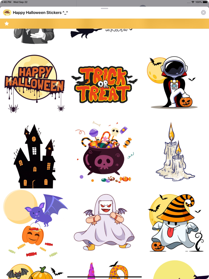 Happy Halloween Stickers