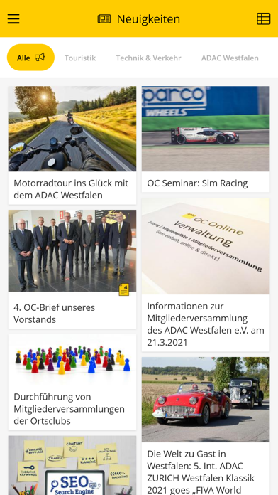 Clubleben im ADAC Westfalen screenshot 2