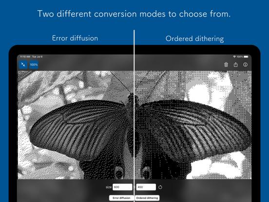 MoNo - convert to binary image screenshot 2