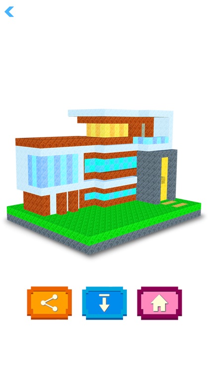 House 3D Voxel Color By Number screenshot-6