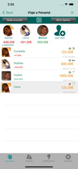 Game screenshot PayMeKaty - share expenses apk
