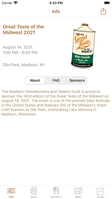 How to cancel & delete Great Taste of the Midwest from iphone & ipad 1
