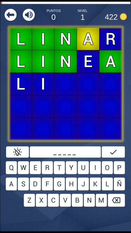 Lingo word game