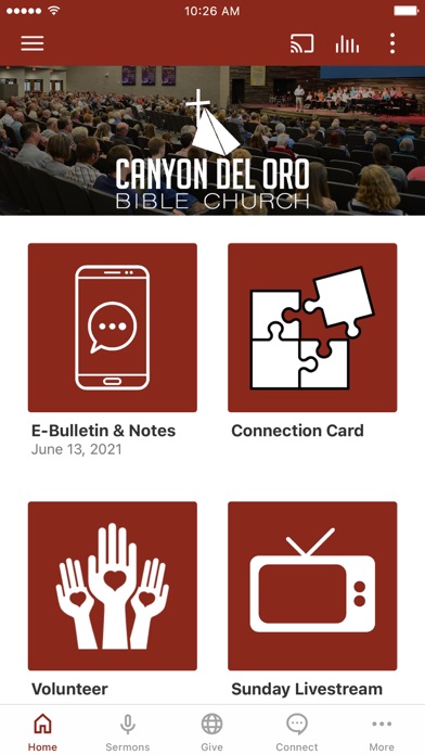 How to cancel & delete Canyon Del Oro Baptist Church from iphone & ipad 1
