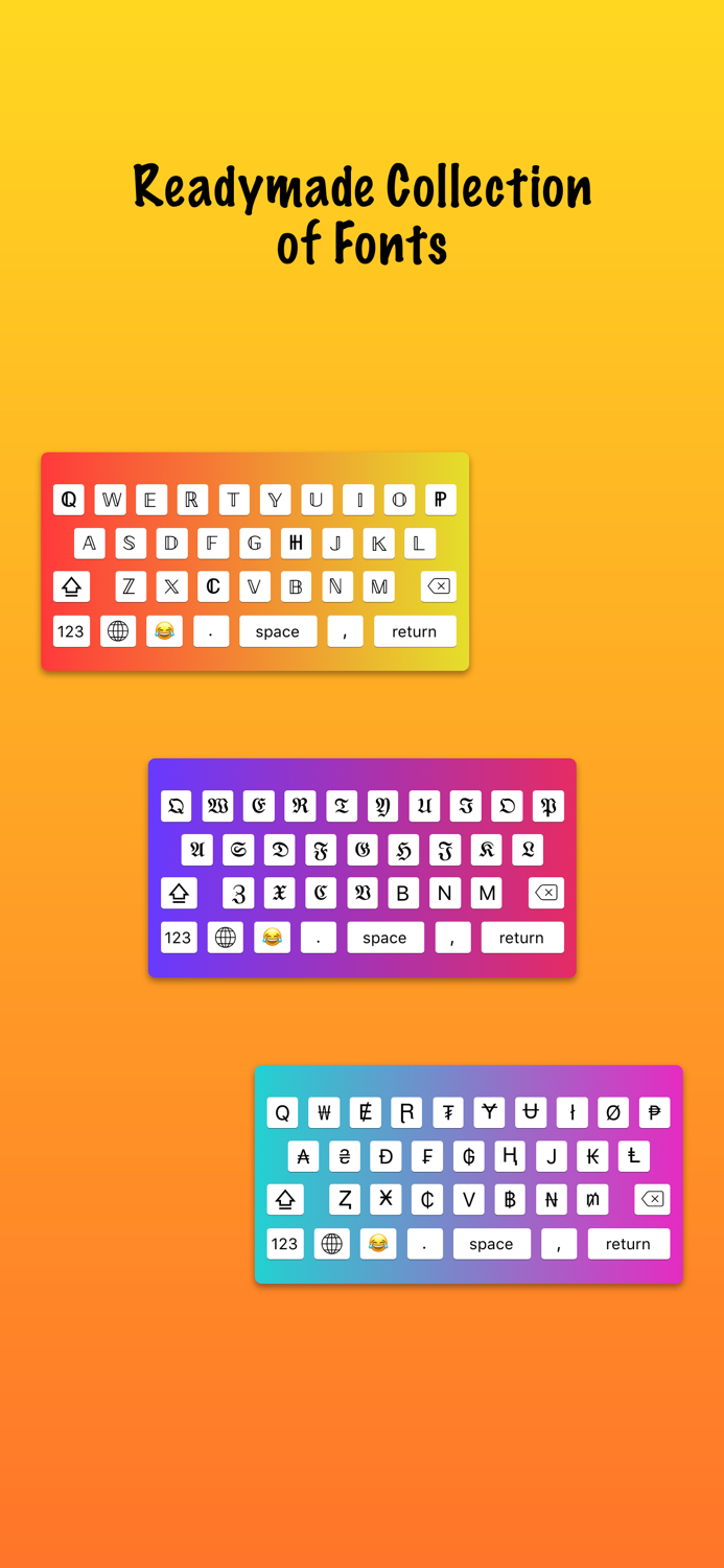 Fonts Keyboard - Font Maker
