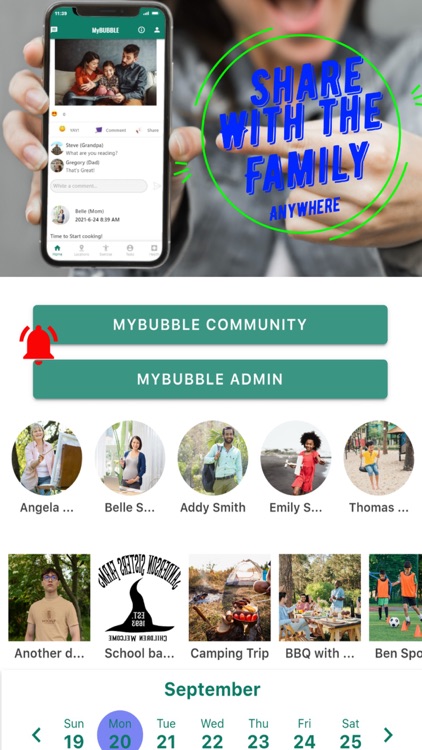 MyBUBBLE Family App