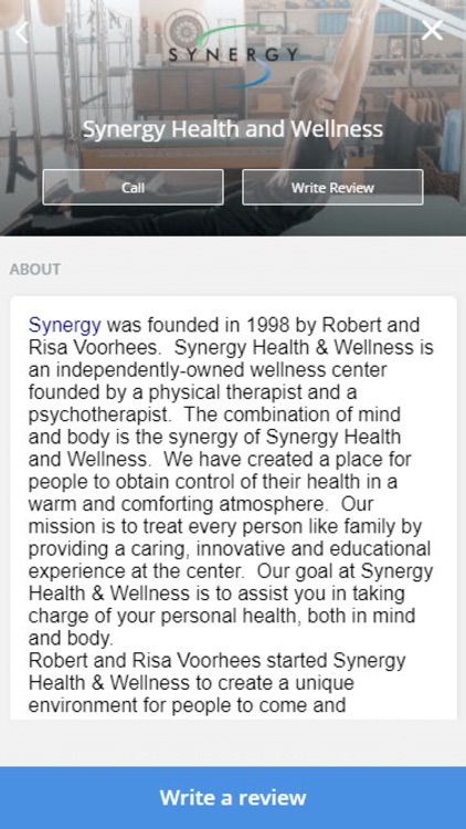 Synergy Health and Wellness