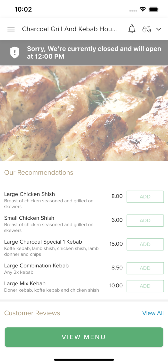 Charcoal Grill And Kebab House