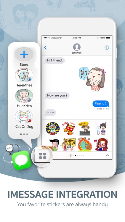 ChatStick Market : Sticker App screenshot-3