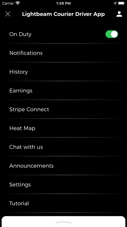 Lightbeam Courier Driver App screenshot-5