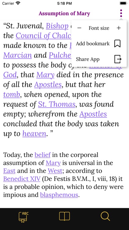 Catholic Encyclopedia screenshot-3