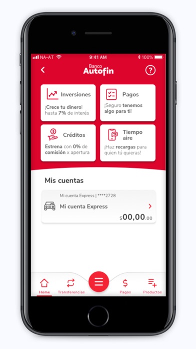 Banco Autofin Móvil screenshot 2