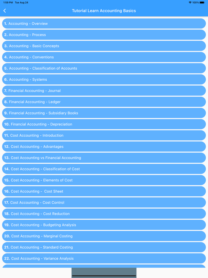 Accounting Basics Tutorial