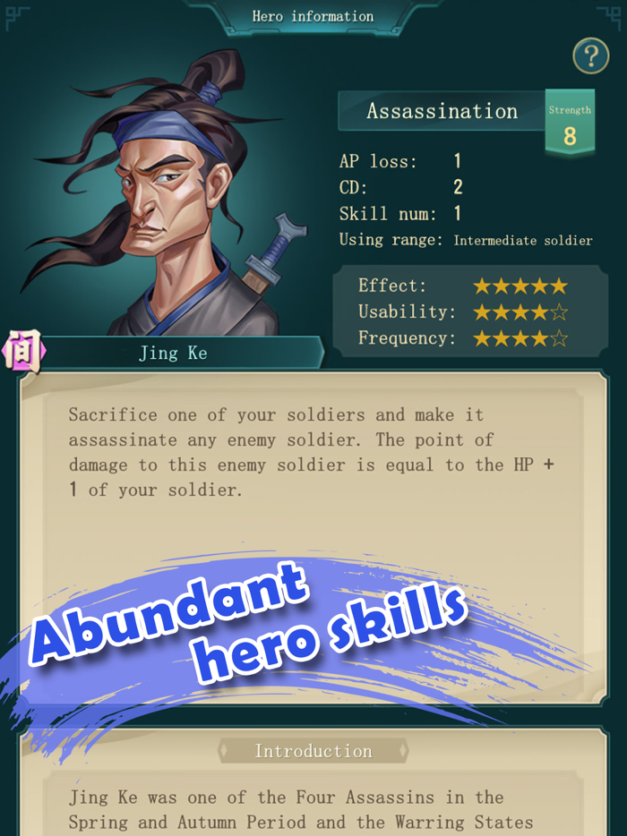 Warring states The heroes