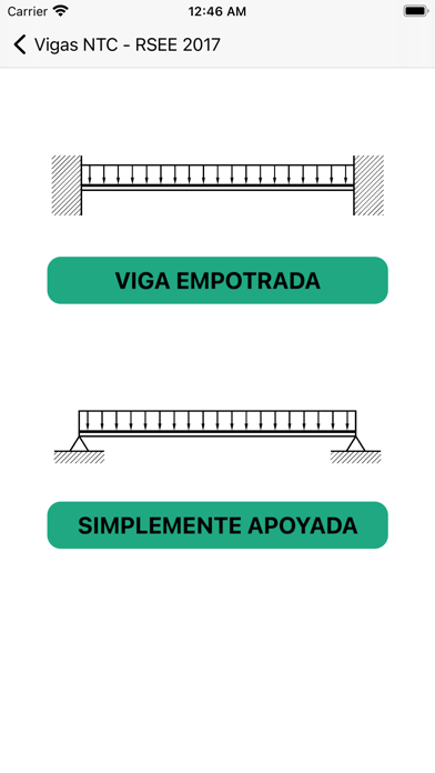 Screenshot #2 pour Diseño de vigas NTC RSEE 2017