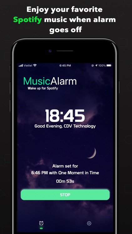Music Alarm for Spotify