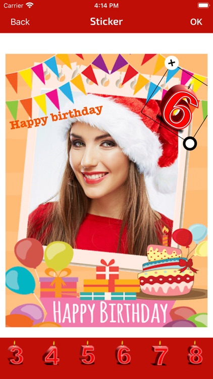 Birthday Photo Frame & Editor screenshot-5