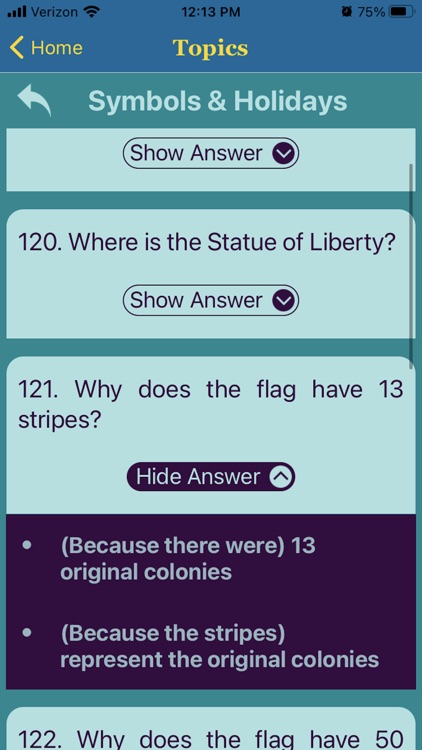 Civics Q&A with Audio screenshot-8