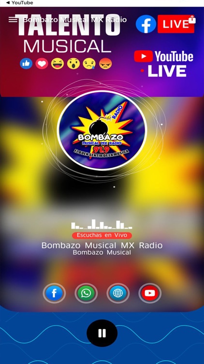 Bombazo Musical MX Radio