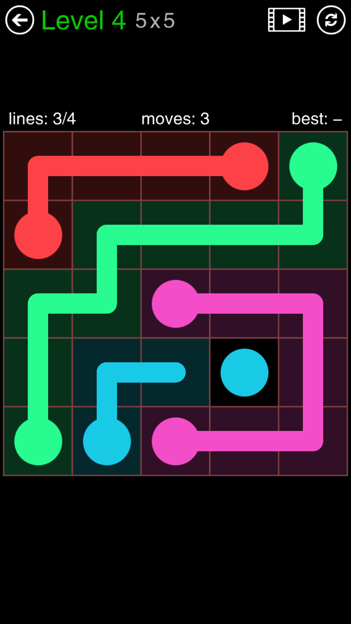 Line Free - Ninth Game