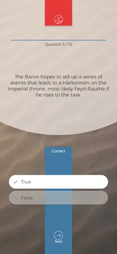 Captura 3 Dune Trivia (unofficial) iphone