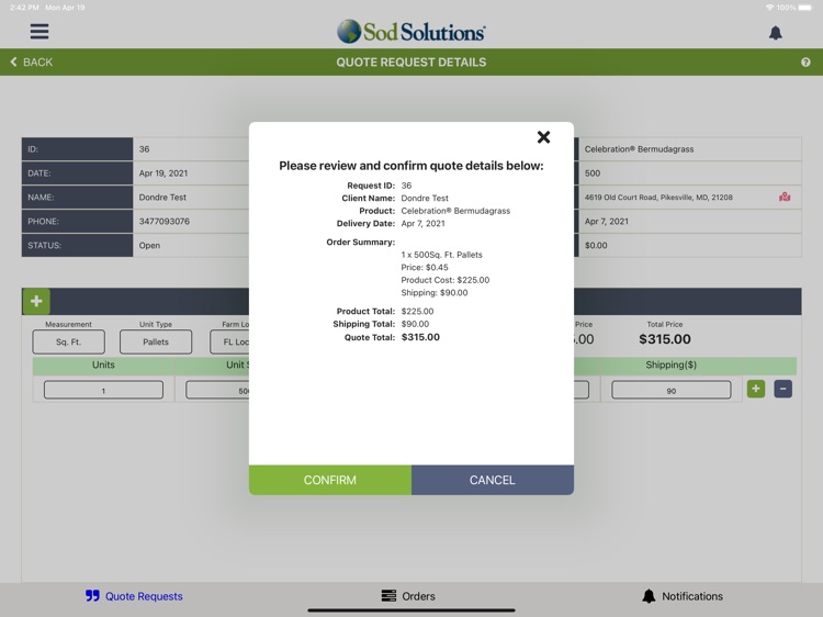 SodSolutions Vendor screenshot-3