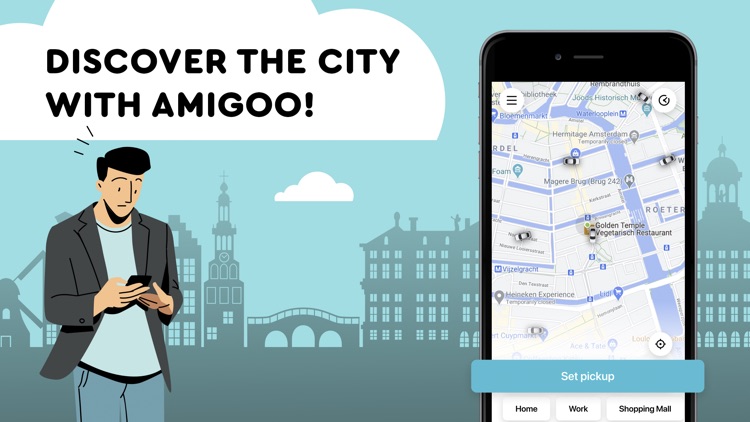Amigoo: your Taxi in Amsterdam screenshot-0