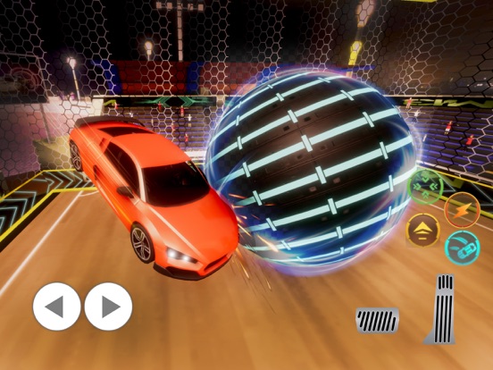 Rocket Car Ball- Soccer League screenshot 2