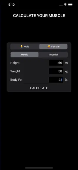 Game screenshot Muscle Calculator mod apk