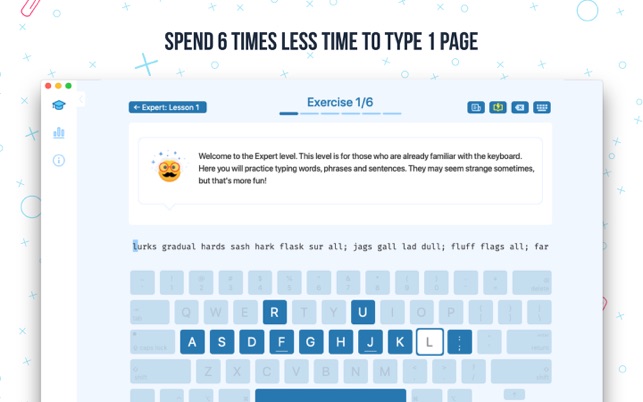 ‎Master of Typing 3: Practice Screenshot
