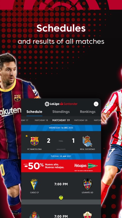 La Liga - Official Soccer App