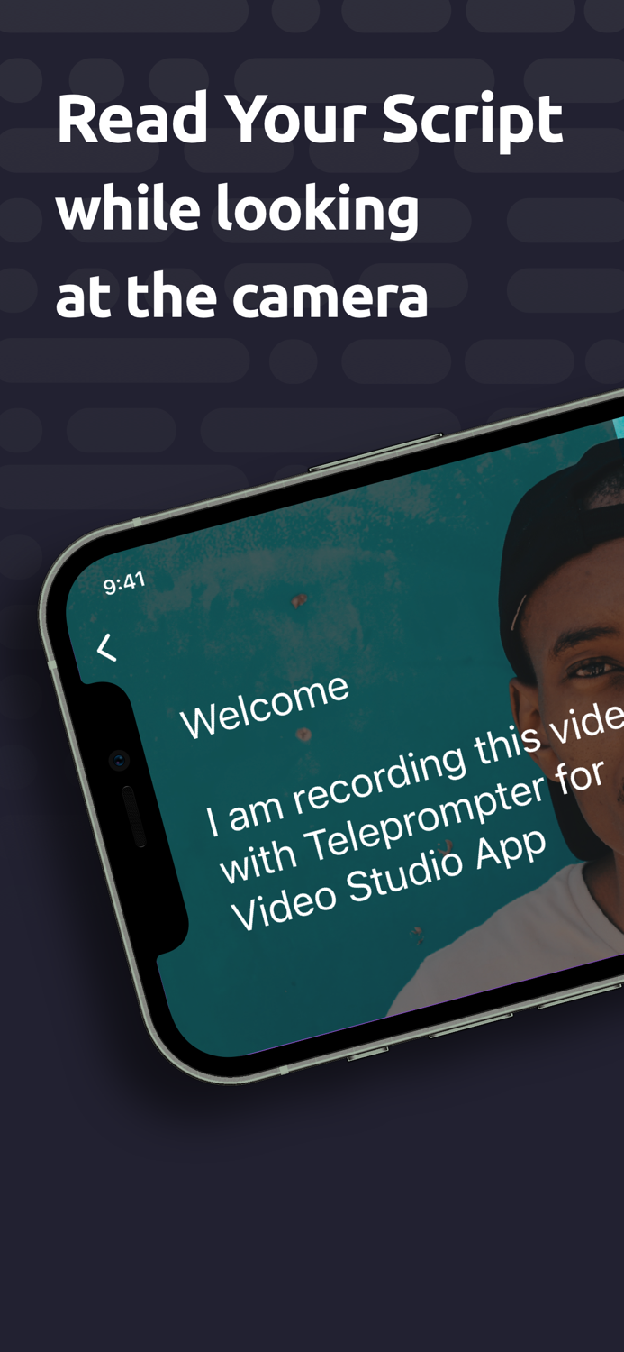 Teleprompter for Video Studio