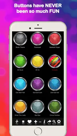 Game screenshot Fun Buttons 100 Instant Sounds apk