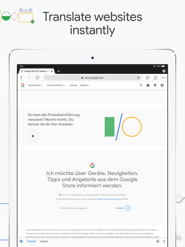 Google Chrome On The App Store