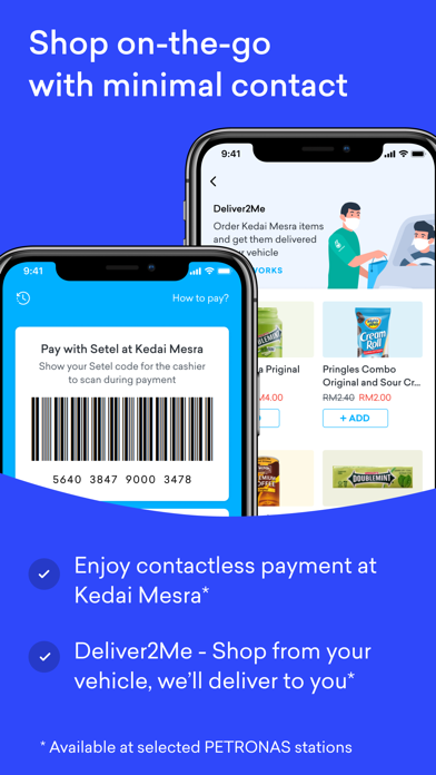 Setel: Fuel, Parking, e-Wallet screenshot 2