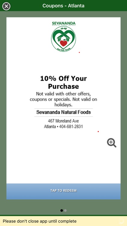 Sevananda Natural Foods Market screenshot-3