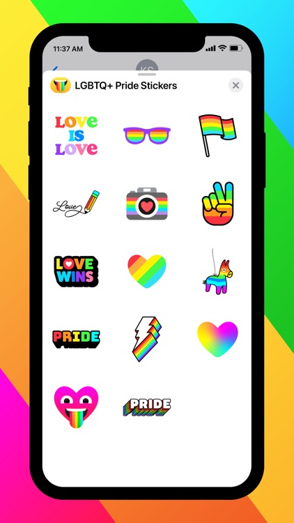 LGBTQ+ Pride Stickers screenshot-4