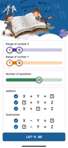 Game screenshot Math4Kids - Operation Practice mod apk