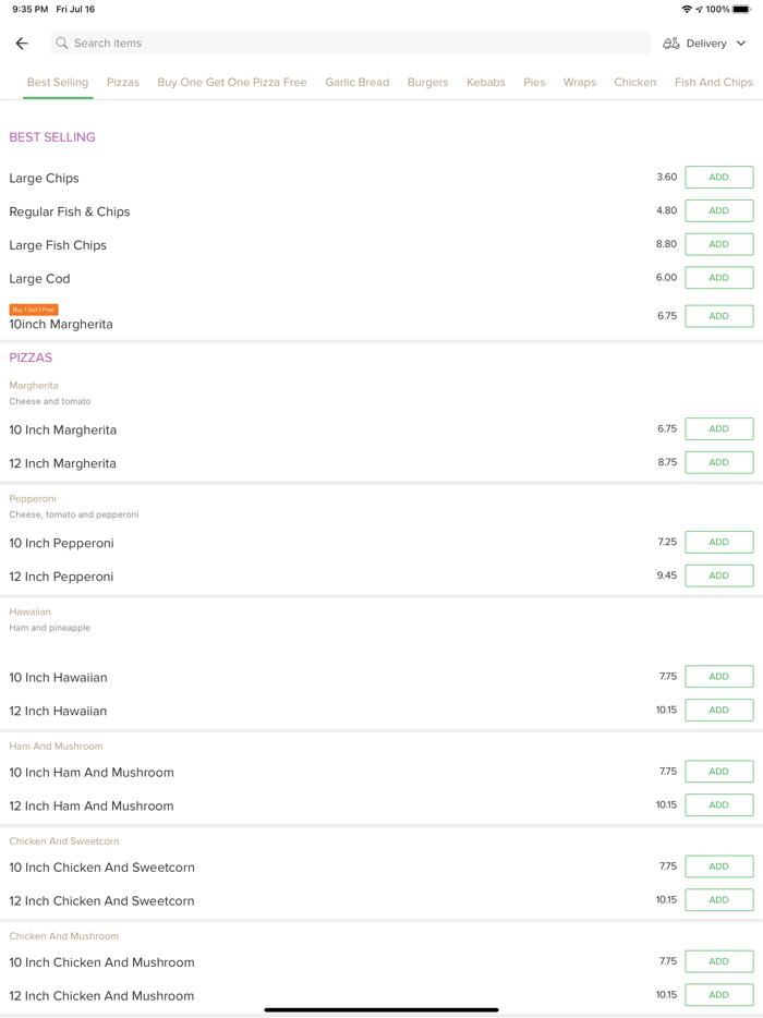 Marshalls Traditional Chippy