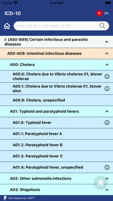 VNPT ICD10 screenshot 3