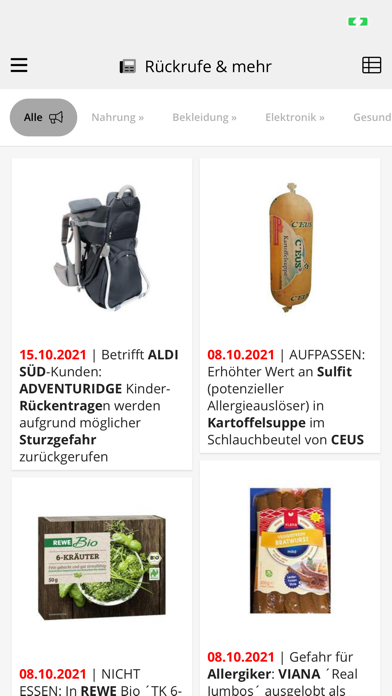 produktrueckrufe.de screenshot 4