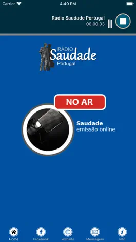 Game screenshot Rádio Saudade Portugal mod apk