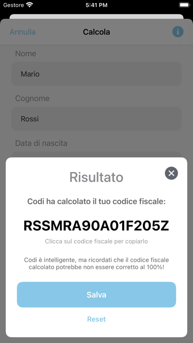 How to cancel & delete CF - Codice Fiscale from iphone & ipad 3