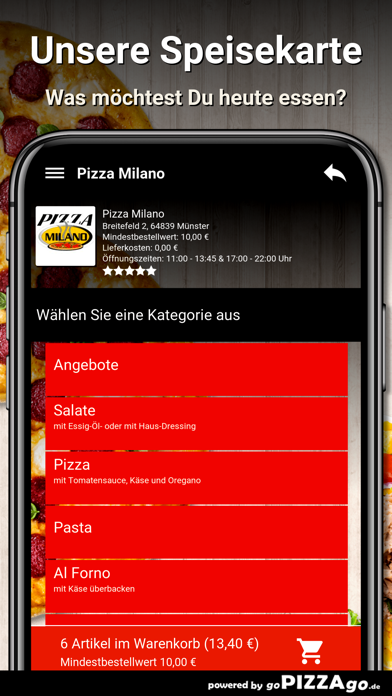 Pizza Milano Münster screenshot 4