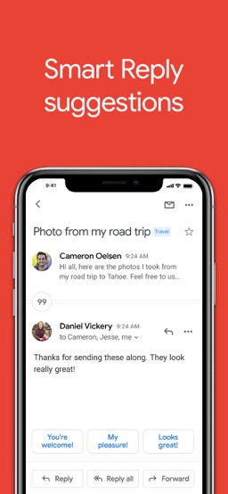 Gmail app screenshot