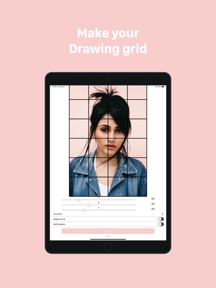 Drawing Grid Maker App for iPhone - Free Download Drawing Grid Maker