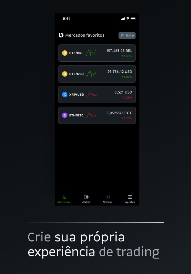 Bitso Alpha - Crypto trade Pro screenshot 3
