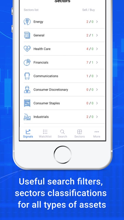 Stock market signals app screenshot-5