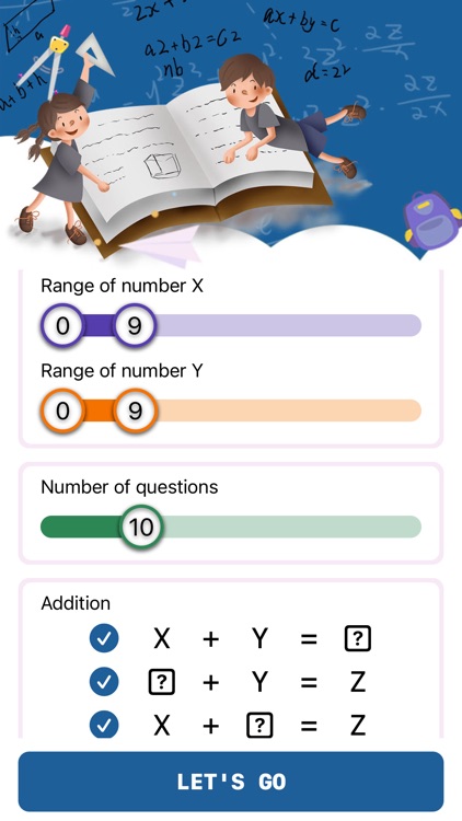 Math4Kids - Operation Practice