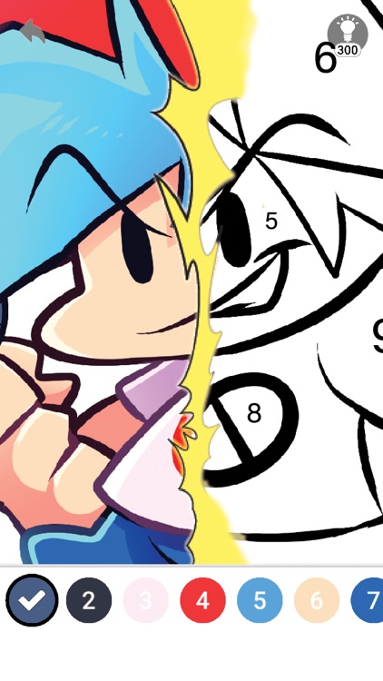 FNF Coloring Arrow Game